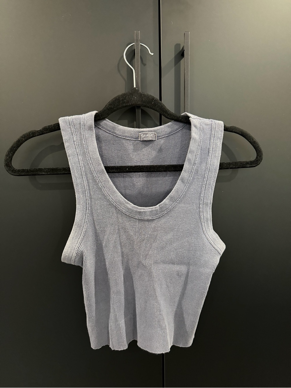 Brandy Melville Ribbed Tank Top - Blue